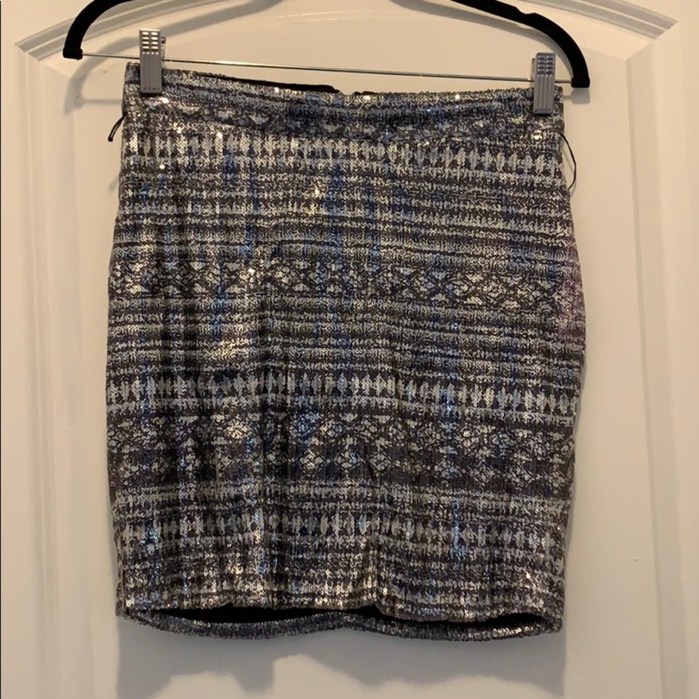 Sparkly Mini Skirt
